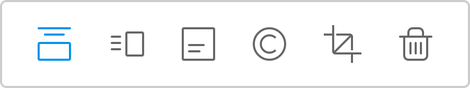 Standard layout option highlighted